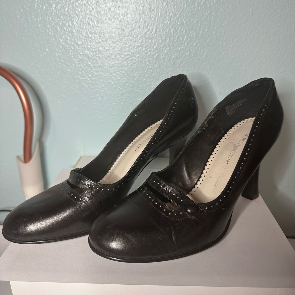 Worthington Black Classic Heels